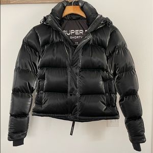 TNA The Super Puff black down jacket xxs
